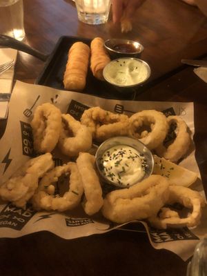 Calamares at Mad Mad Vegan - Chueca in Madrid