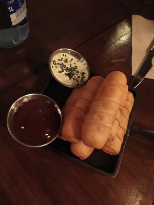 Tequeños at Mad Mad Vegan - Chueca in Madrid