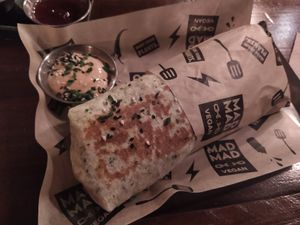 Toronto wraptor at Mad Mad Vegan - Chueca in Madrid