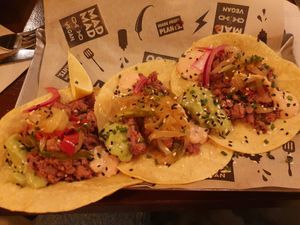 Tacos at Mad Mad Vegan - Chueca in Madrid