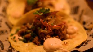 tacos at Mad Mad Vegan - Chueca in Madrid