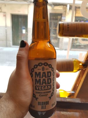 Mad mad ale at Mad Mad Vegan - Chueca in Madrid