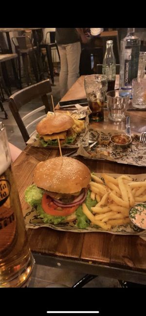 The Vacon Cheese Burger  at Mad Mad Vegan - Chueca in Madrid