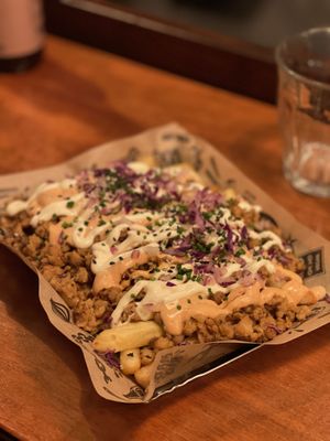 Supreme yaya fries  at Mad Mad Vegan - Chueca in Madrid