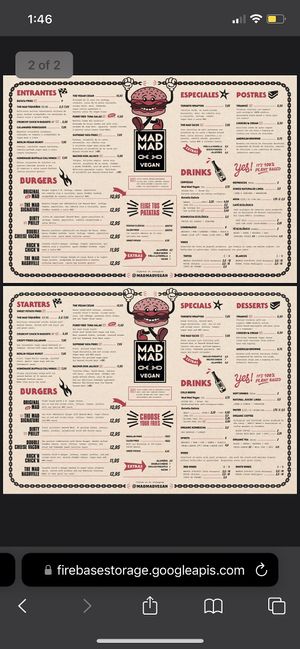   at Mad Mad Vegan - Chueca in Madrid