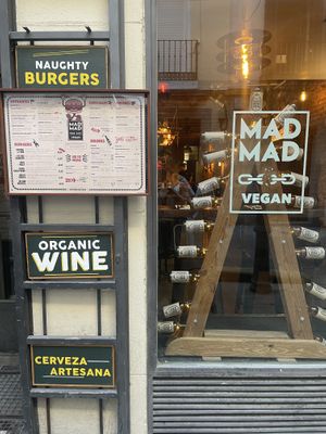 Outside  at Mad Mad Vegan - Chueca in Madrid