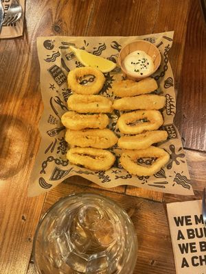 Calamari  at Mad Mad Vegan - Chueca in Madrid