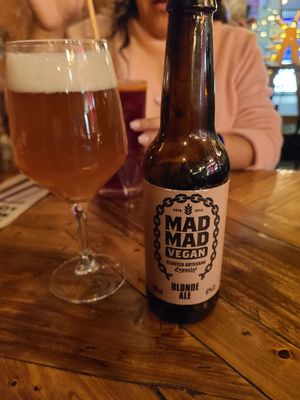Mad mad vegan beer at Mad Mad Vegan - Chueca in Madrid