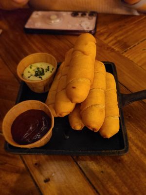 Tequeños are amazing at Mad Mad Vegan - Chueca in Madrid