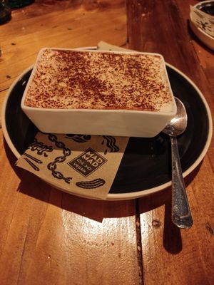 Tiramisú #Veganuary at Mad Mad Vegan - Chueca in Madrid