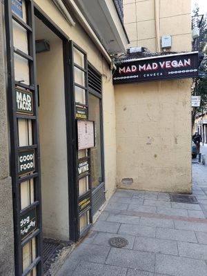#Veganuary at Mad Mad Vegan - Chueca in Madrid