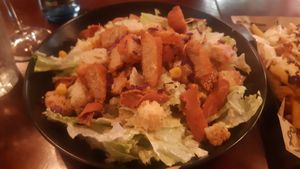 Caesar salad at Mad Mad Vegan - Chueca in Madrid