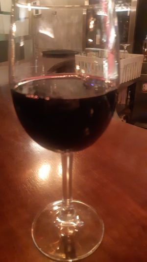 Vegan wine at Mad Mad Vegan - Chueca in Madrid