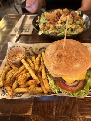Double Cheese Vacon Burger  at Mad Mad Vegan - Chueca in Madrid