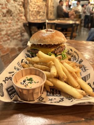 Burger  at Mad Mad Vegan - Chueca in Madrid