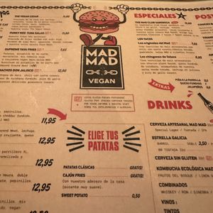   at Mad Mad Vegan - Chueca in Madrid