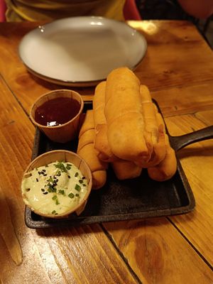 Tequeños at Mad Mad Vegan - Chueca in Madrid