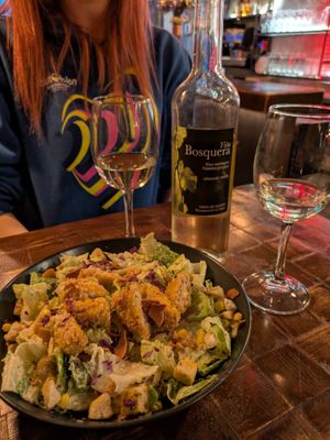 Caesar salad at Mad Mad Vegan - Chueca in Madrid