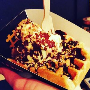 VEGAN WAFFLES at Mad Mad Vegan - Chueca in Madrid