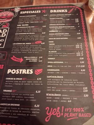  at Mad Mad Vegan - Chueca in Madrid