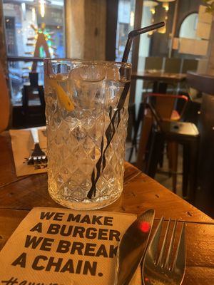 Coconut water  at Mad Mad Vegan - Chueca in Madrid