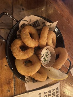 Calamari  at Mad Mad Vegan - Chueca in Madrid