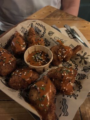 Alitas de coliflorr  at Mad Mad Vegan - Chueca in Madrid