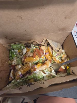 The vegan cesar at Mad Mad Vegan - Chueca in Madrid