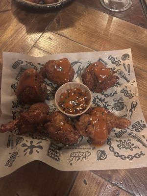 Cauliflower wings   at Mad Mad Vegan - Chueca in Madrid