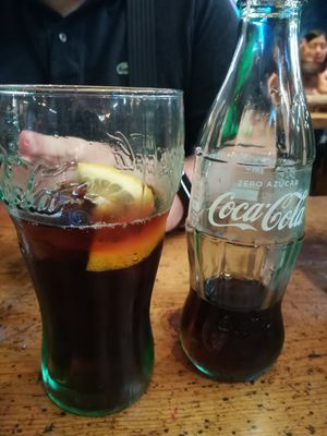Coca cola 3€ at Mad Mad Vegan - Chueca in Madrid