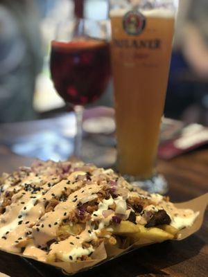 Yaya fries at Mad Mad Vegan - Chueca in Madrid