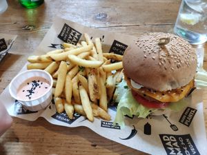 Rock'n Chick'n at Mad Mad Vegan - Chueca in Madrid
