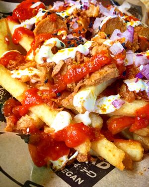 Salchichas Berlin Vegan Wurst  at Mad Mad Vegan - Chueca in Madrid