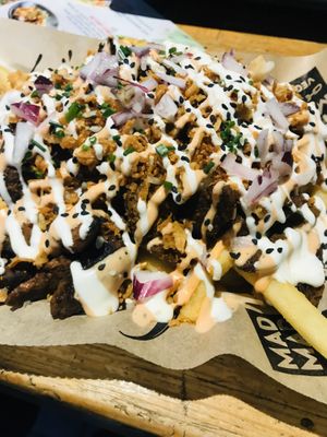 BEST FRIES at Mad Mad Vegan - Chueca in Madrid