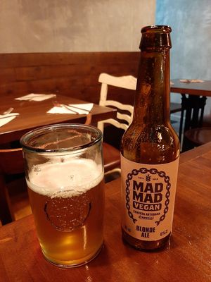 Blonde Ale at Mad Mad Vegan - Chueca in Madrid