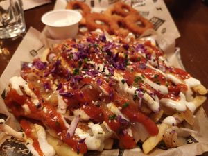 Berlin vegan wurst at Mad Mad Vegan - Chueca in Madrid