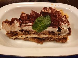 Tiramisu at Mad Mad Vegan - Chueca in Madrid