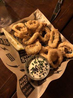 Calamares! at Mad Mad Vegan - Chueca in Madrid