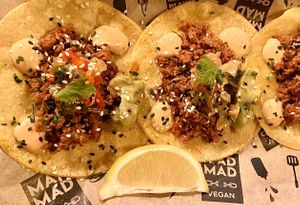 Beyond Tacos 🌮  at Mad Mad Vegan - Chueca in Madrid