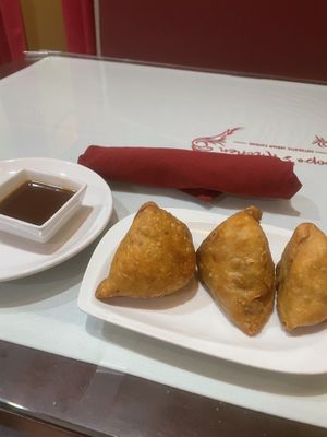Samosa  at Roopa's Kitchen in Temple