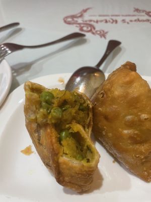 Samosa  at Roopa's Kitchen in Temple