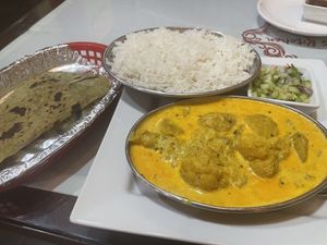 Aloo Gobi Masala  at Roopa's Kitchen in Temple