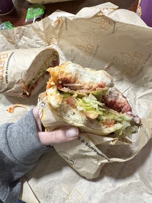   at Ike's in San Luis Obispo