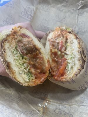 Meatless Mike.   at Ike's in San Luis Obispo