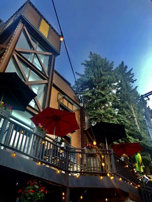Plenty of outdoor seating . at Tekila in Park City