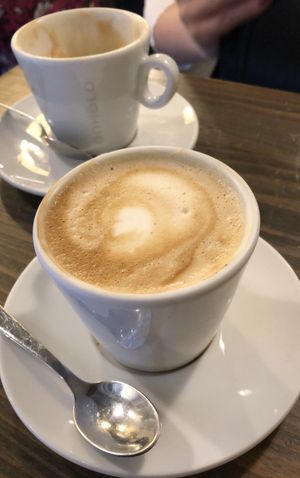 Soya coffees  at Anhelo in Naples