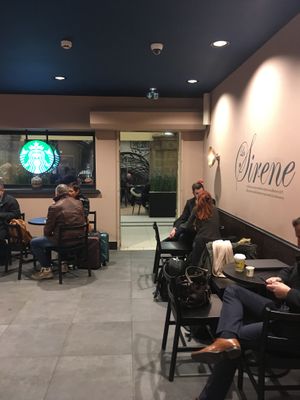 Inside at Starbucks in Metz