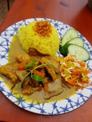 Veggie curry at LaCa Vietnamese Cuisine & Bar in Groningen