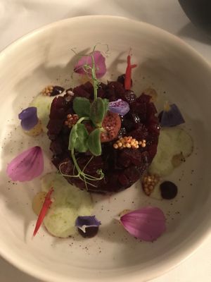 Rote Beete Variationen  at Wellness Hotel Roessli in Weggis