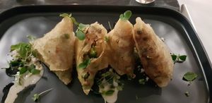 Samosas at Wellness Hotel Roessli in Weggis